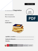 1SEC - LECTURA - Cuadernillo1 - Evaluación Diagnóstica