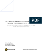 BAThesis - Robert Tolenaars 3407888 - Psychoenergetic Work of W.A. Tiller Pseudoscience, or Is It-1