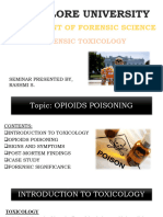 Opioids Poisoning