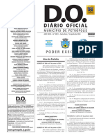 Diário Oficial: Poder Executivo