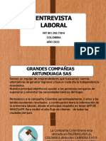 Entrevista Laboral Colombia