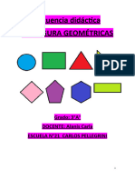 Secuencia Didáctica Figuras Geométricas 3°A°