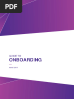 Guide To Onboarding