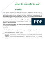 03 Processos de Formação Do Solo