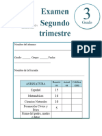 Examen Tercer Trimestre