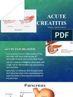 Acute Pancreatitis