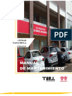 Manual de Mantenimiento TAPACHULA