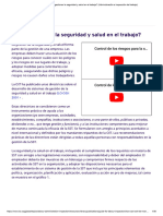 ¿Cómo Gestionar La Seguridad y Salud en El Trabajo - (Administración e Inspección Del Trabajo) - Documento Completo