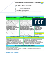 Sesión de Aprendizaje - Jueves 20 - 06