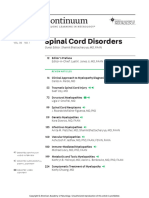 Spinal Cord - Continuum 2024