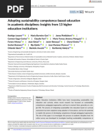 Lozano Et Al. - 2022 - Adopting Sustainability Competence Based Education