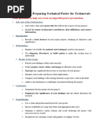 Technovate Poster Presentation - Guidelines