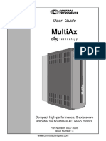 MultiAx Manual Control Teciques User Guide