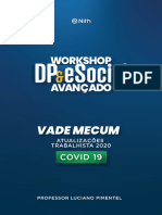 Vade Mecum Atualizações Trabalhistas 2020 Covid 19