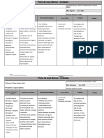 Plano de Aula Mensal Agosto e Setembro