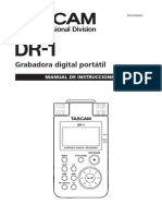 Manual Grabadora TASCAM