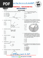 Miscelánea 1: Matemática - Trigonometría