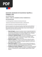 Prueba Educación Parvularia PDF