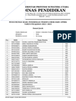 Pengumuman Hasil PPDB