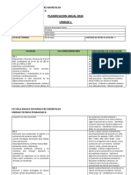 Planificacion Matematica 4º 2024