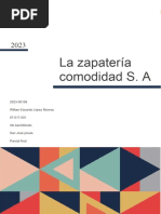 Zapateria La Comodidad, Proyecto Integrado Parte Final - Parte 2