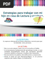 ESTRATEGIAS DE LECTURA Y ESCRITURA Padres