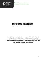 Informe de Emergencia Chimbote. Del 26 Al 30 Abril 2024