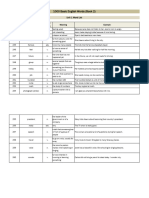 1000 Basic English Words 2 - Word List - ENG