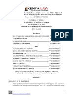 KSC International Limited (Under Receivership) & 3 Others V Bank of Africa (K) Limited & 8 Others