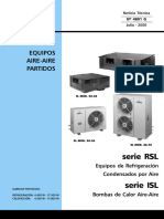 Ciatesa Serie RSL Isl Manual Tecnico-Sl-Cl