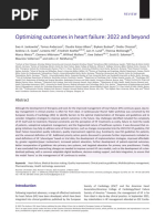 Optimizing Outcomes in Heart Failure 2022 and Beyo