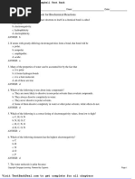 Biochemistry 8th Edition Campbell Test Bank