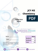 (Formatted) j1 h2 Redox Quiz - SC 2