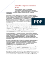 El Derecho Administrativo y El Proceso Contencioso Administrativo