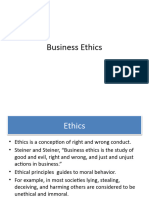 Chapter 4 - Business Ethics