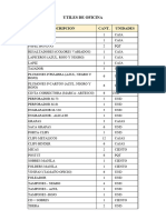 Utiles para Oficina