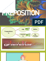 Prepositions Rules