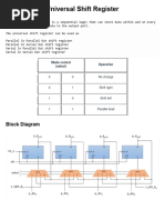 CA Lab7 - Universal Shift Register