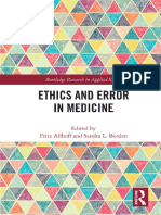 Ethics and Error in Medicine by Fritz Allhoff, Sandra L. Borden