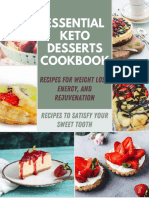 Leah Cormier - Essential Keto Desserts CookBook Diet Recipe