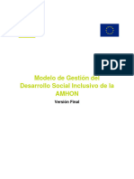 Modelo de Gestión Del Desarrollo Social Inclusivo de La AMHON Final