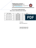 Jadwal Sumatif Akhir Semester 2