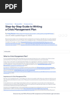 Step-by-Step Guide To Writing A Crisis Management Plan - Smartsheet