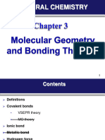 Chapter 3 - Molecular Geometry & Bonding Theory