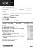 2020 January - Unit 2 Exam