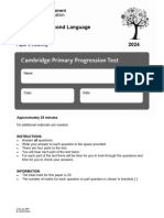 7th Grade - Listening Section - Handout