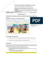 Ficha #1 DPCC - ¿Por Qué La Adolescencia Es Una Etapa de Grandes Cambios A Nivel Emocional 2do. Año