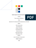 Importancia de La Estrategia Nacional de Inmunizaciones en El Ecuador