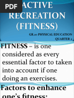 Active Recreation Fitness