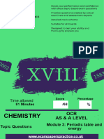 Topic Questions The Periodic Table